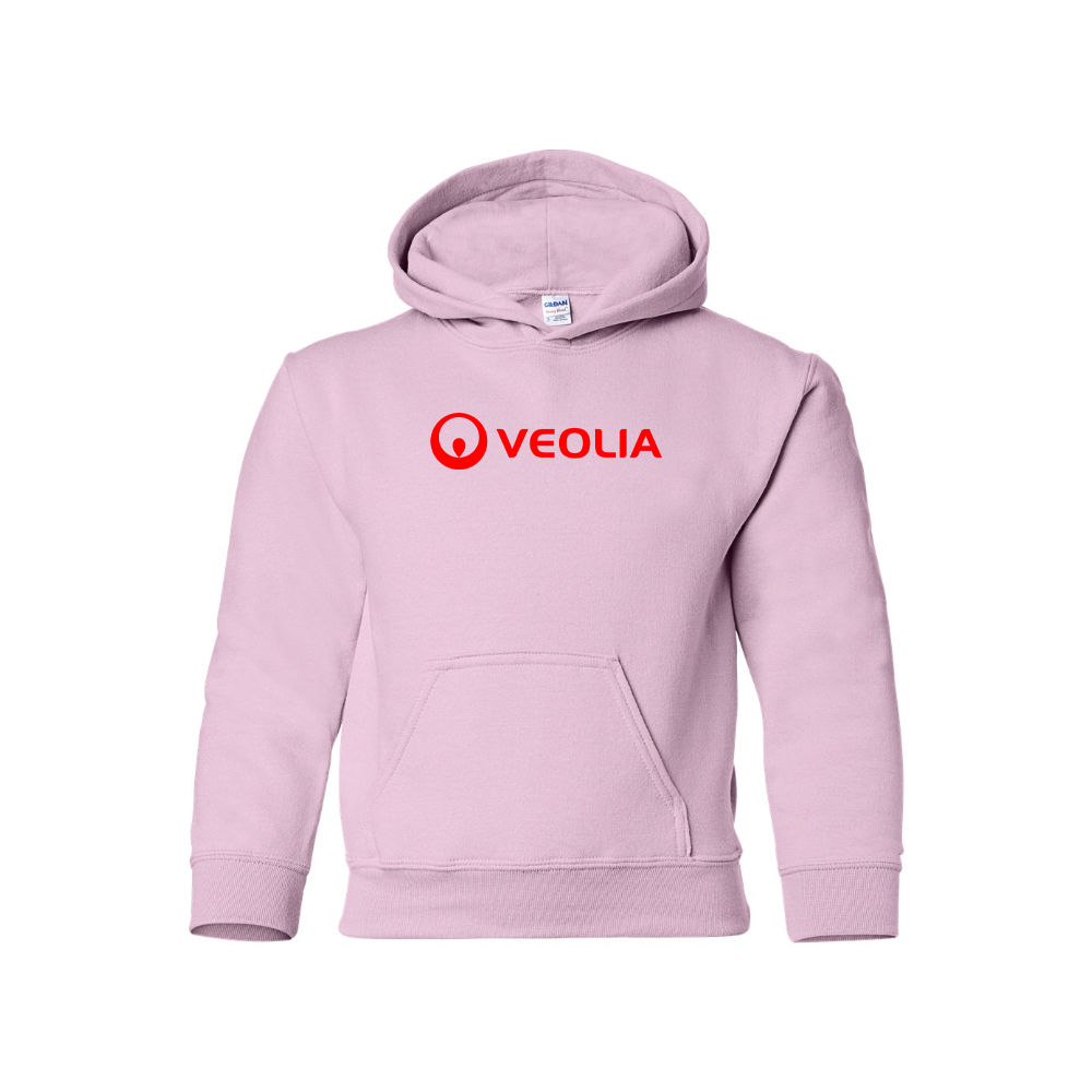 Youth Veolia Logo Pullover Hoodie