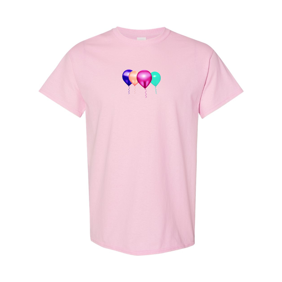 Men's Balloon-Emojis Logo Cotton T-Shirt