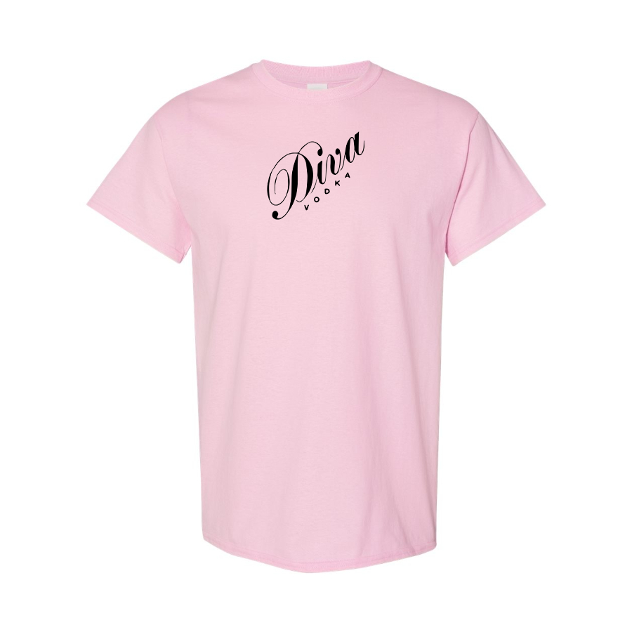 Men's Diva Logo Cotton T-Shirt