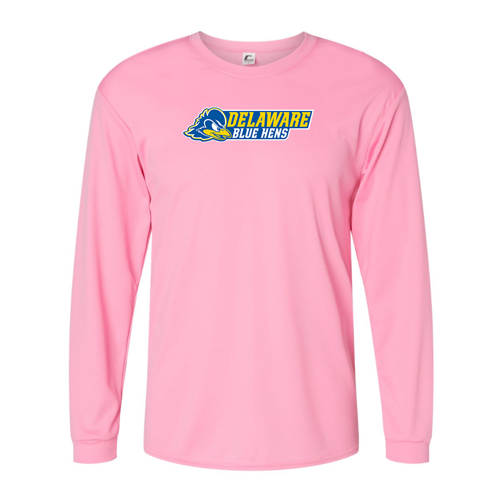 Men's Delaware Blue Hens Performance Long Sleeve T-Shirt