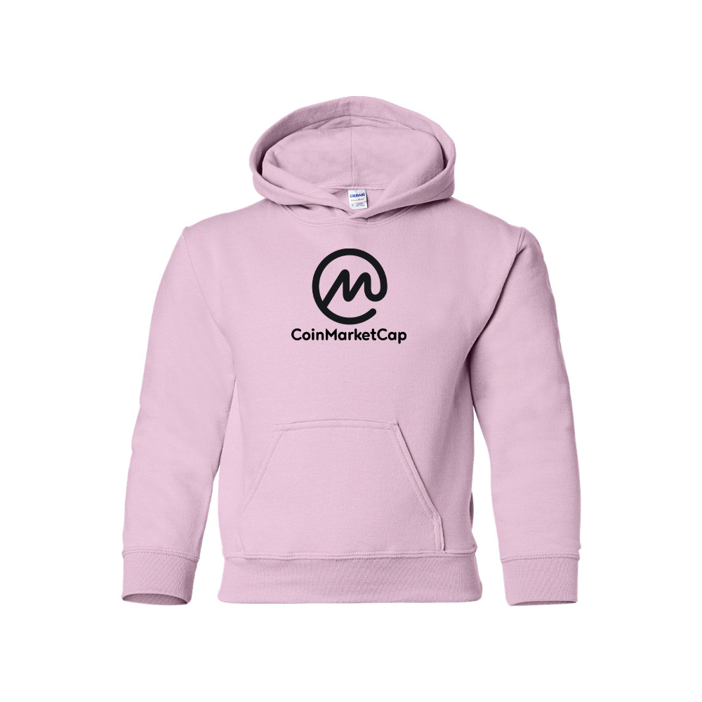 Youth CoinMarketCap Pullover Hoodie