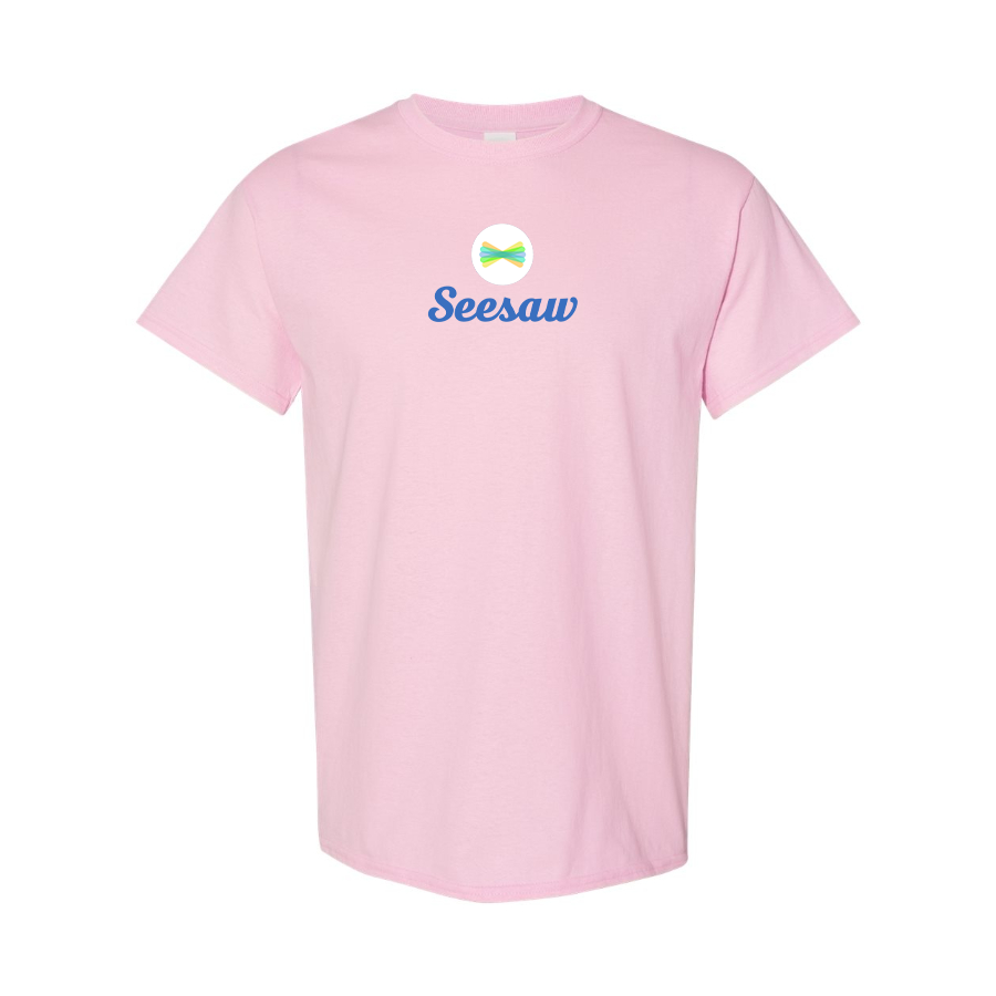 Men's Seesaw Logo Cotton T-Shirt