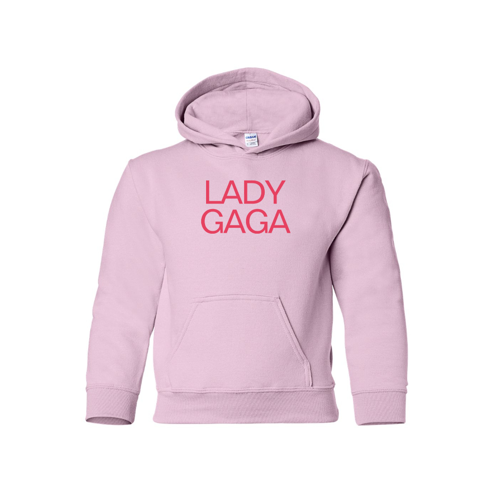 Youth Lady Gaga Logo Pullover Hoodie