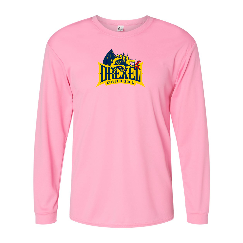 Men's Drexel Dragons Performance Long Sleeve T-Shirt