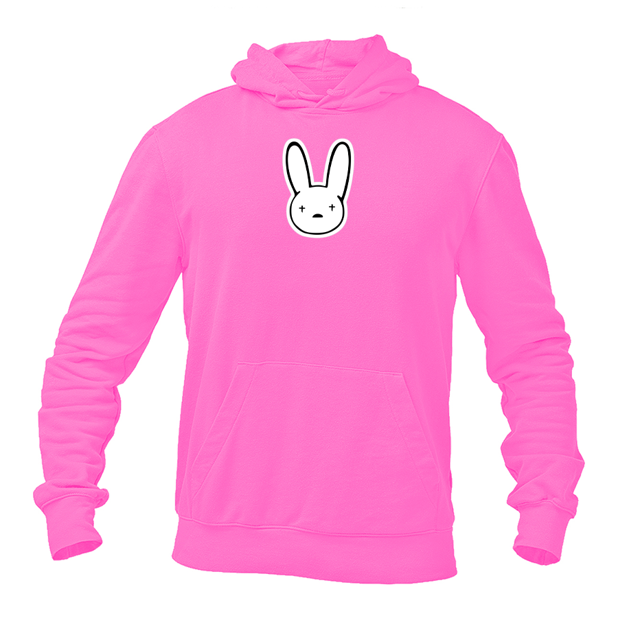Men's Bad Bunny Logo Pullover Hoodie