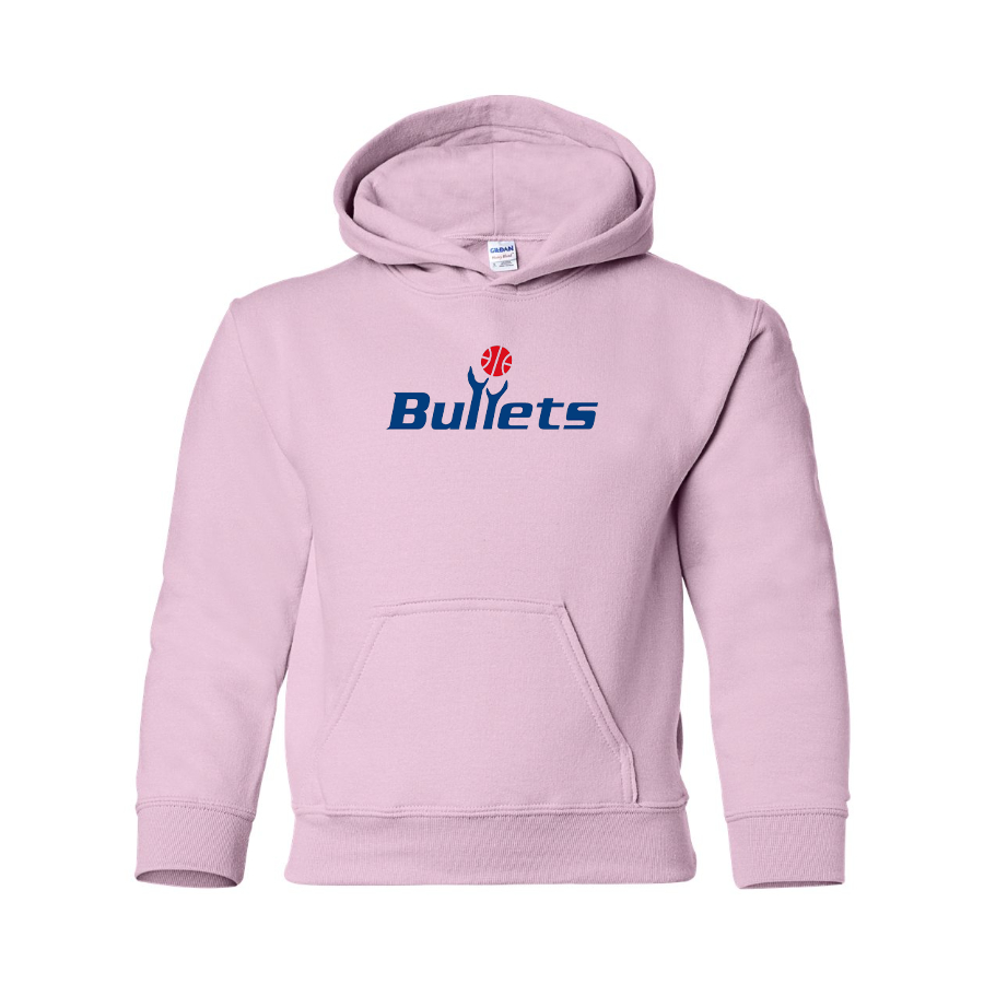 Youth Baltimore Bullets Logo Pullover Hoodie