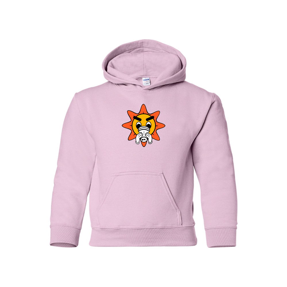 Youth Glo Gang Logo Pullover Hoodie