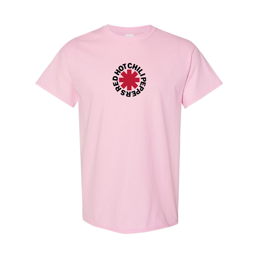 Men's Red Hot Chili Peppers Logo Cotton T-Shirt