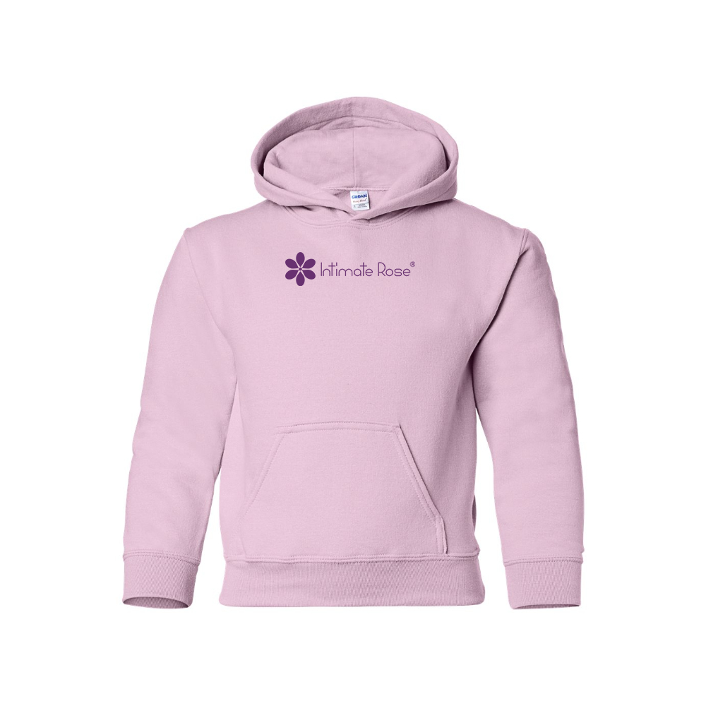 Youth Intimate Rose Logo Pullover Hoodie