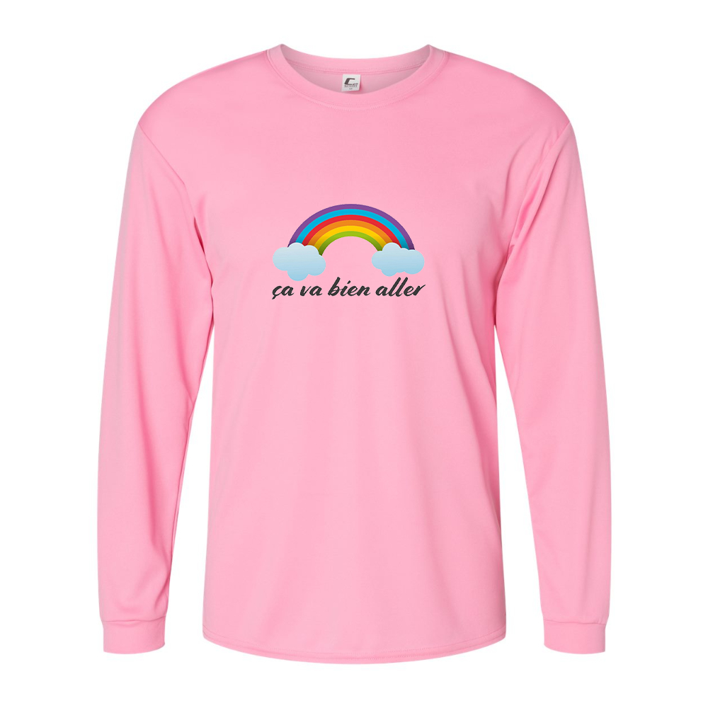 Men's Ça va bien aller Performance Long Sleeve T-Shirt