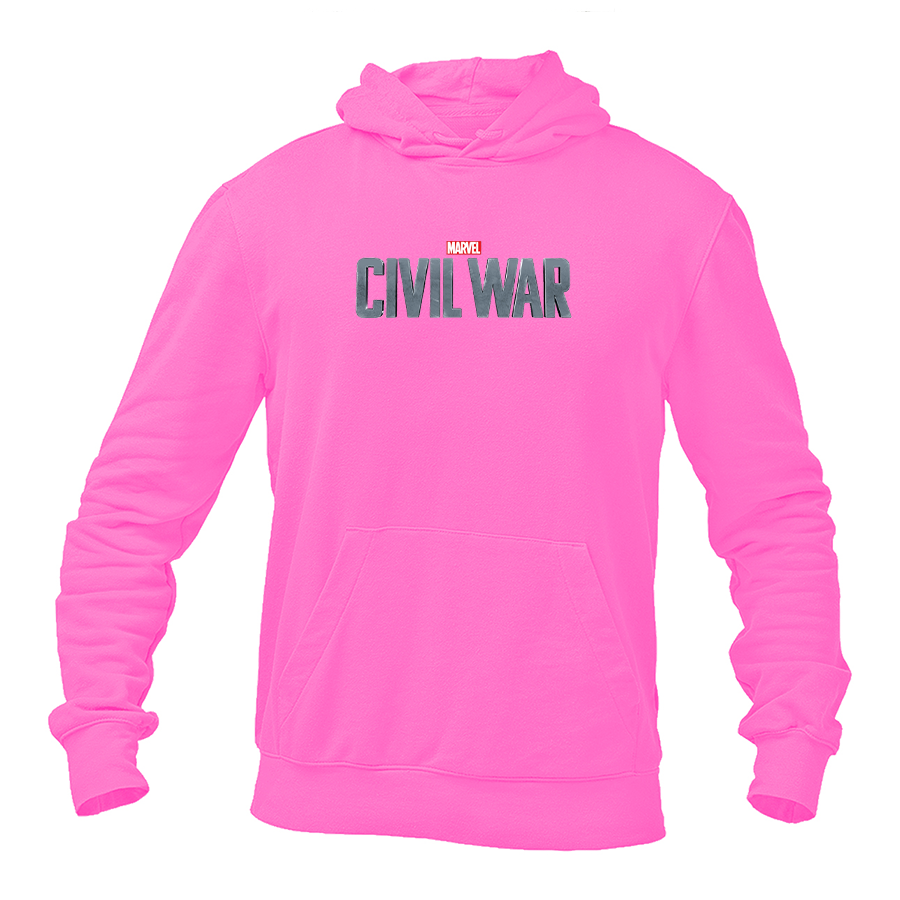 Men's Marvel Civil War Logo Pullover Hoodie