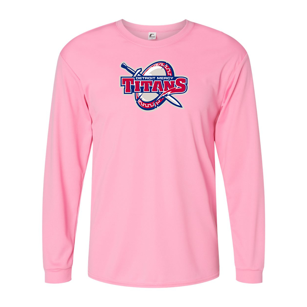 Men's Detroit Titans Performance Long Sleeve T-Shirt