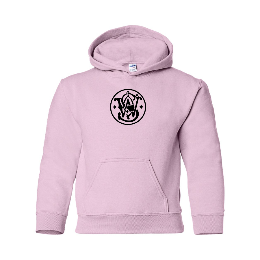 Youth Smith and Wesson Symbol Logo Pullover Hoodie