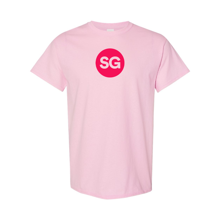 Men's Sofiagray Logo Cotton T-Shirt