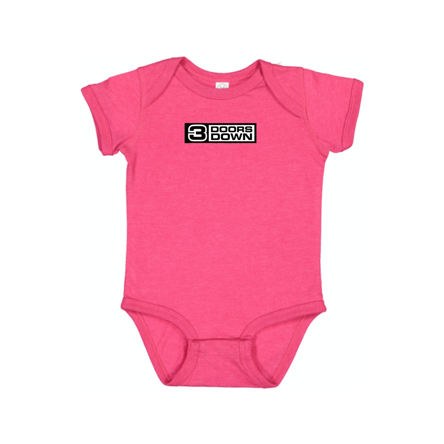 3 Doors Down Logo Baby Onesie Romper