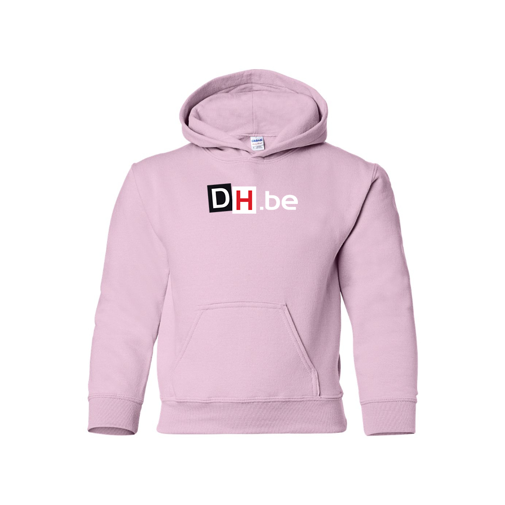 Youth DH Derniere Heure Logo Pullover Hoodie