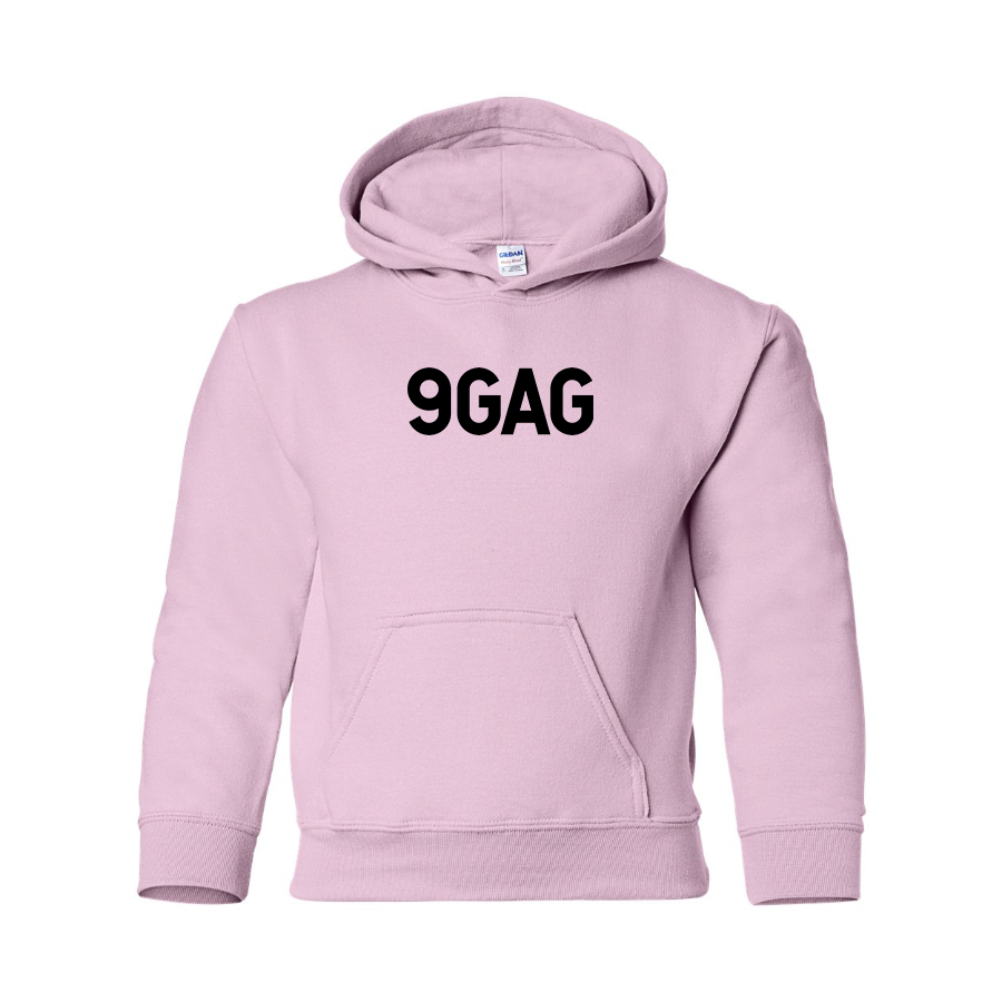Youth 9gag Logo Pullover Hoodie