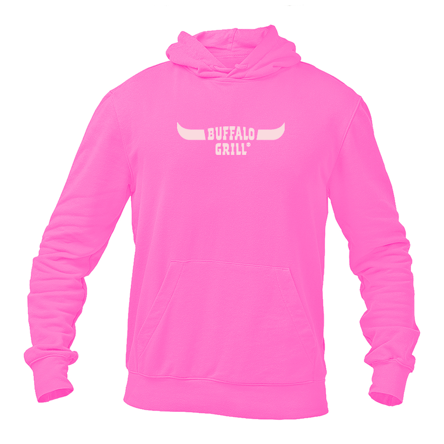 Men's Buffalo Grill Logo Pullover Hoodie