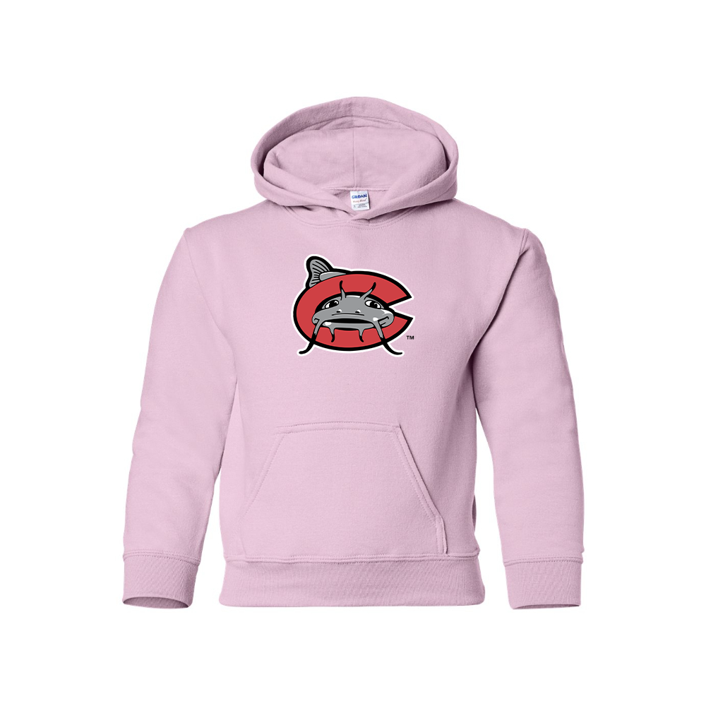 Youth Carolina Mudcats Pullover Hoodie