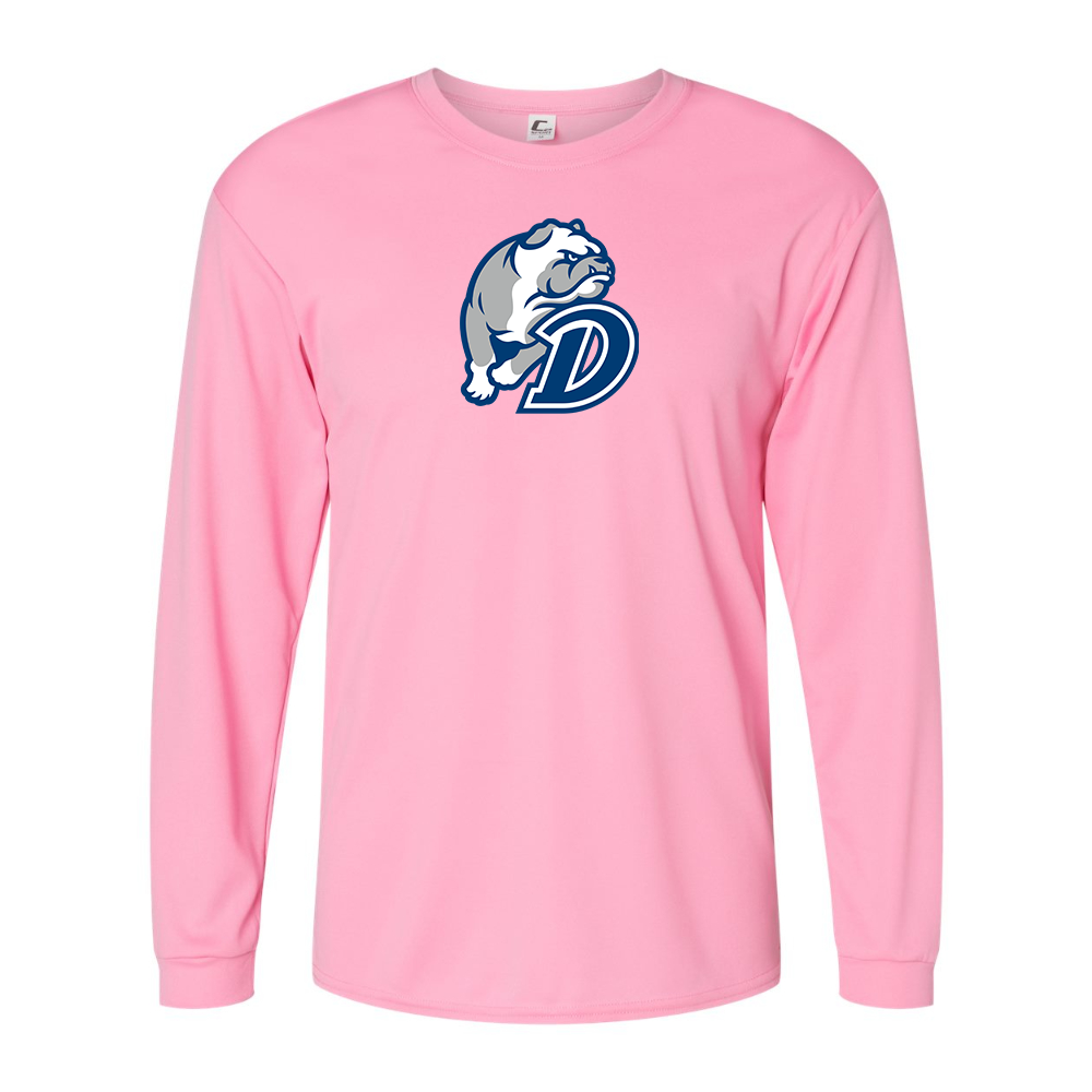 Men's Drake Bulldogs Performance Long Sleeve T-Shirt