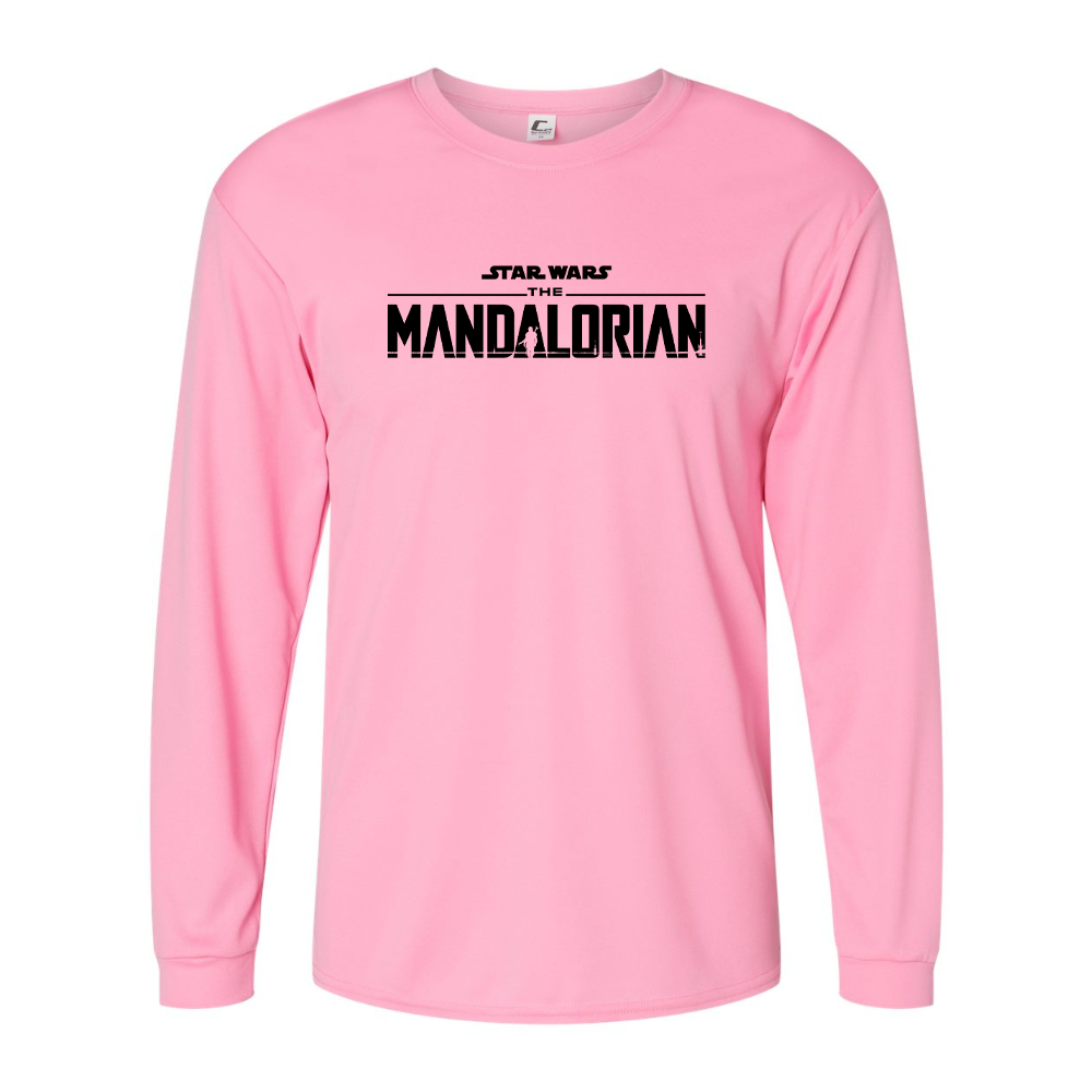 Men's Star Wars The Mandalorian Performance Long Sleeve T-Shirt