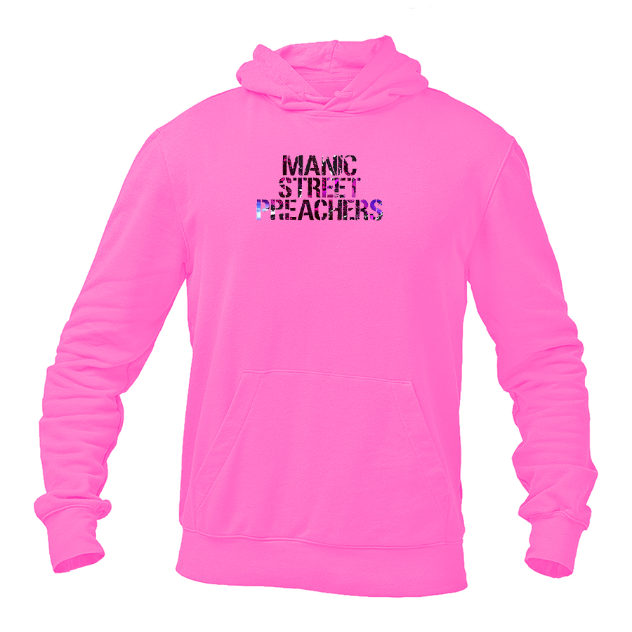 Men's Manic Street Preachers Logo Pullover Hoodie