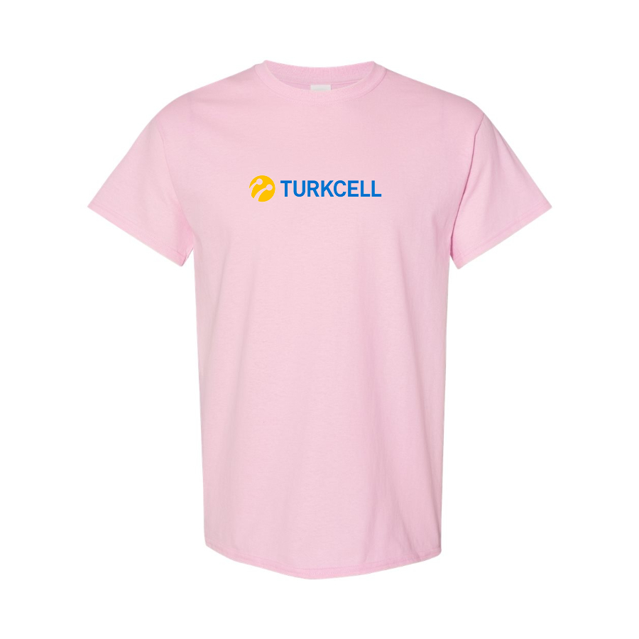 Men's TurkCell Logo Cotton T-Shirt