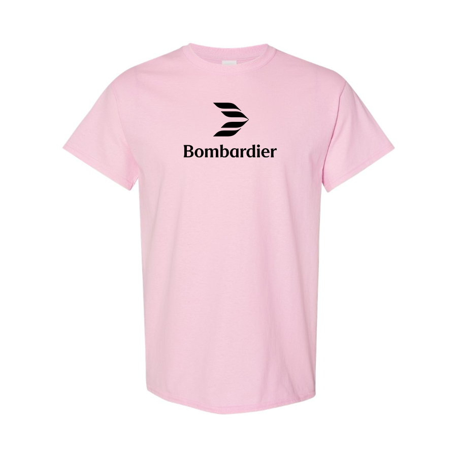 Men's Bombardier Logo Cotton T-Shirt