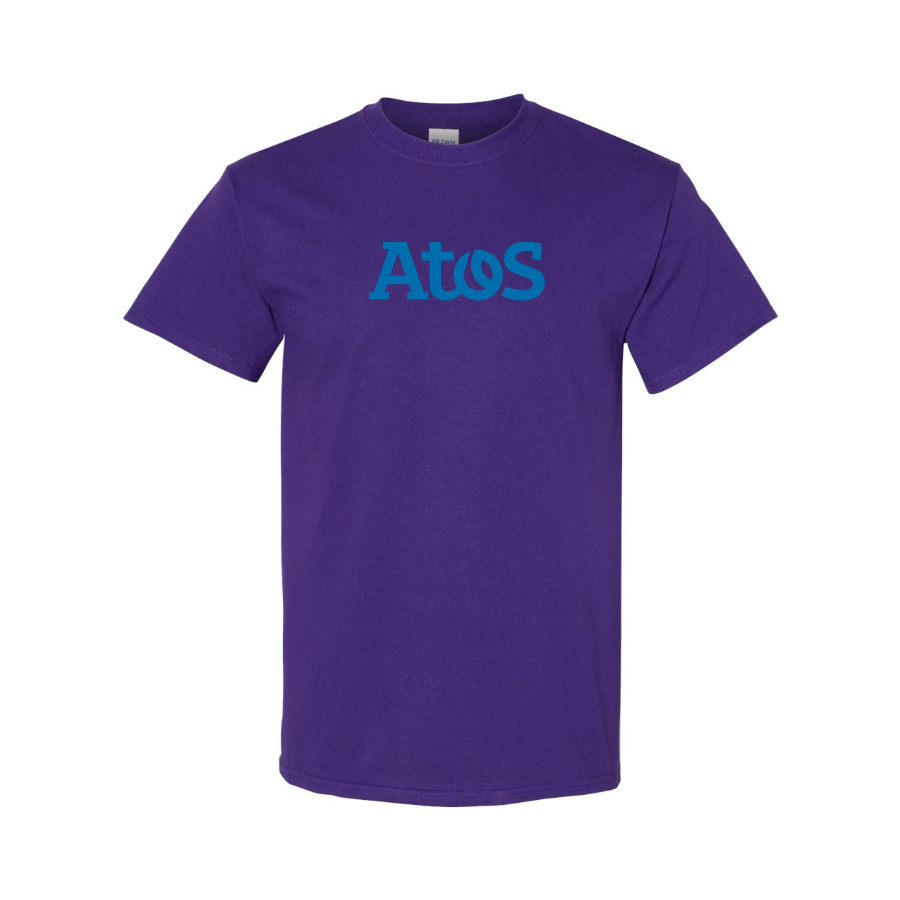 Men's Atos Logo Cotton T-Shirt