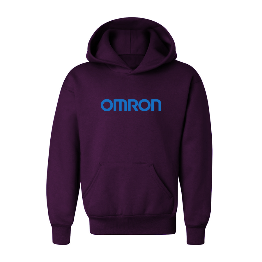 Youth Omron Logo Pullover Hoodie