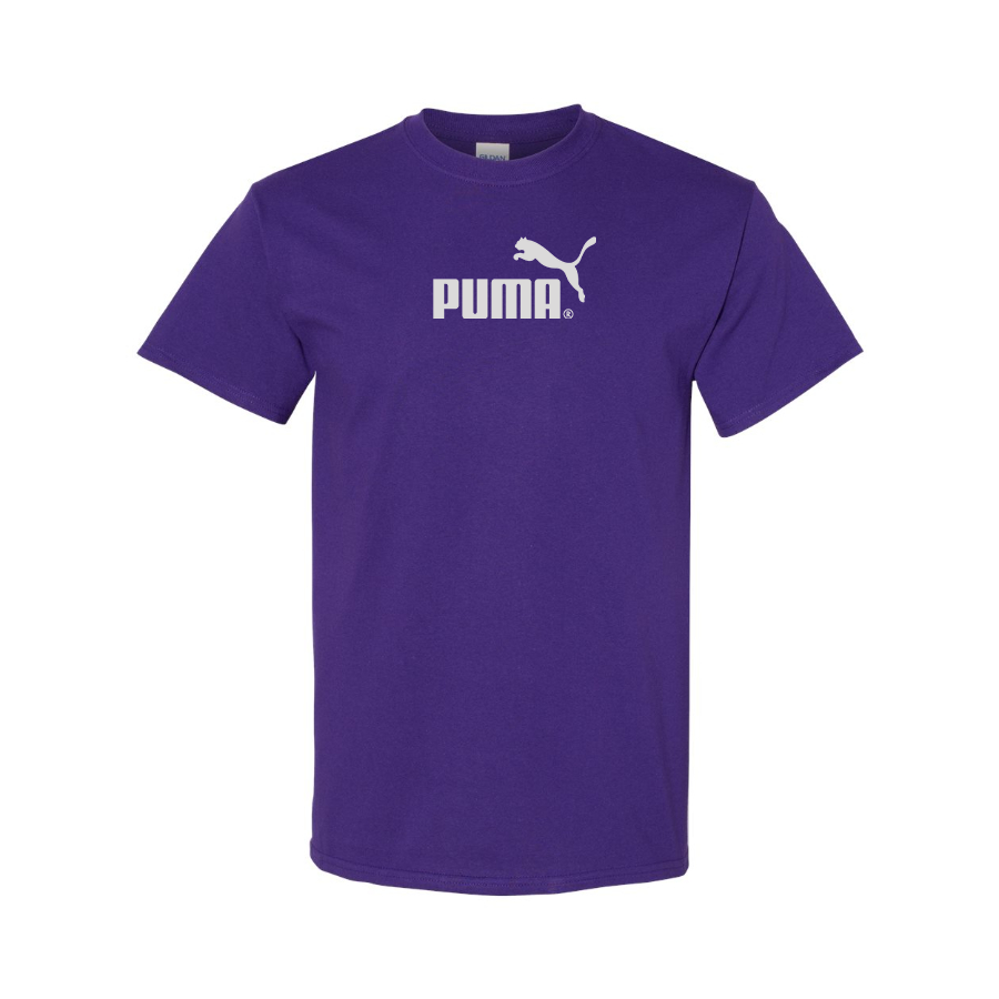 Men's Puma Logo Cotton T-Shirt