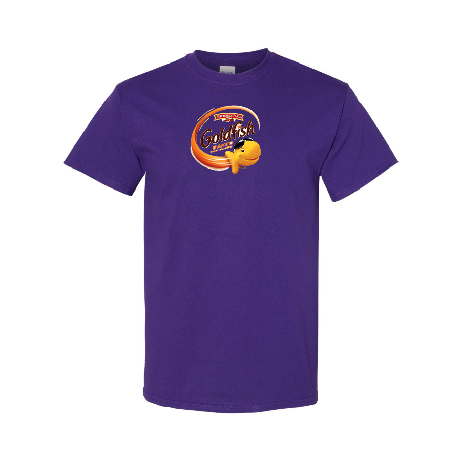 Men's Goldfish Logo Cotton T-Shirt