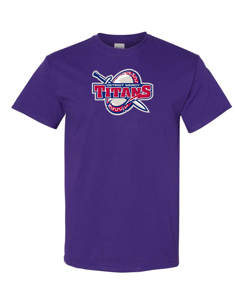 Men's Detroit Titans Gildan Heavy Cotton T-Shirt