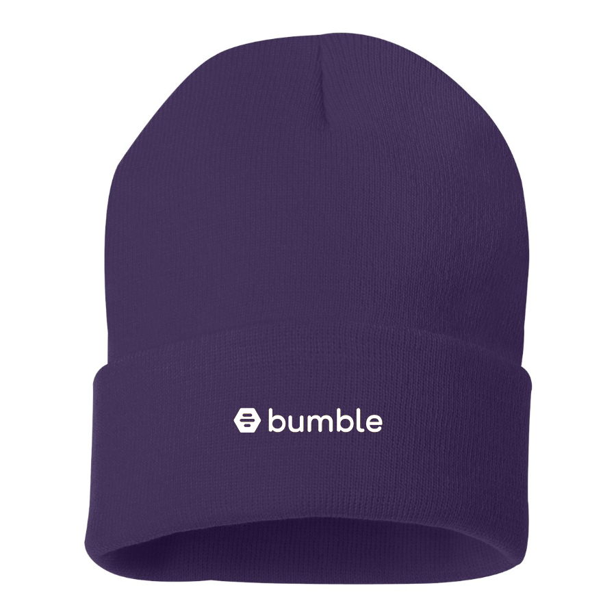 Bumble Logo Beanie Hat