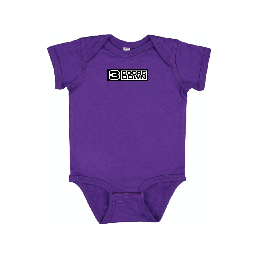 3 Doors Down Logo Baby Onesie Romper