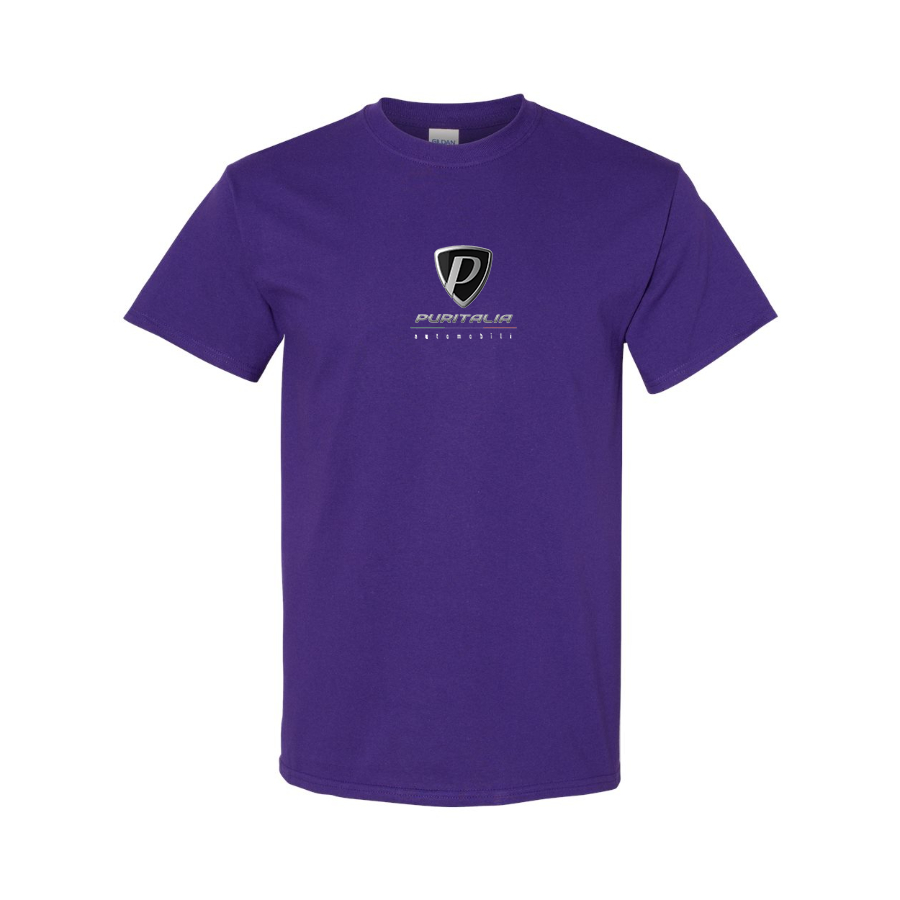 Men's Puritalia Automobili Logo Cotton T-Shirt