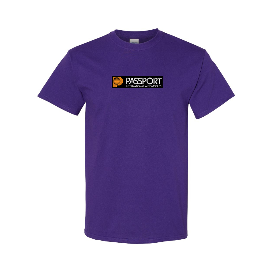 Men's Passport Logo Cotton T-Shirt