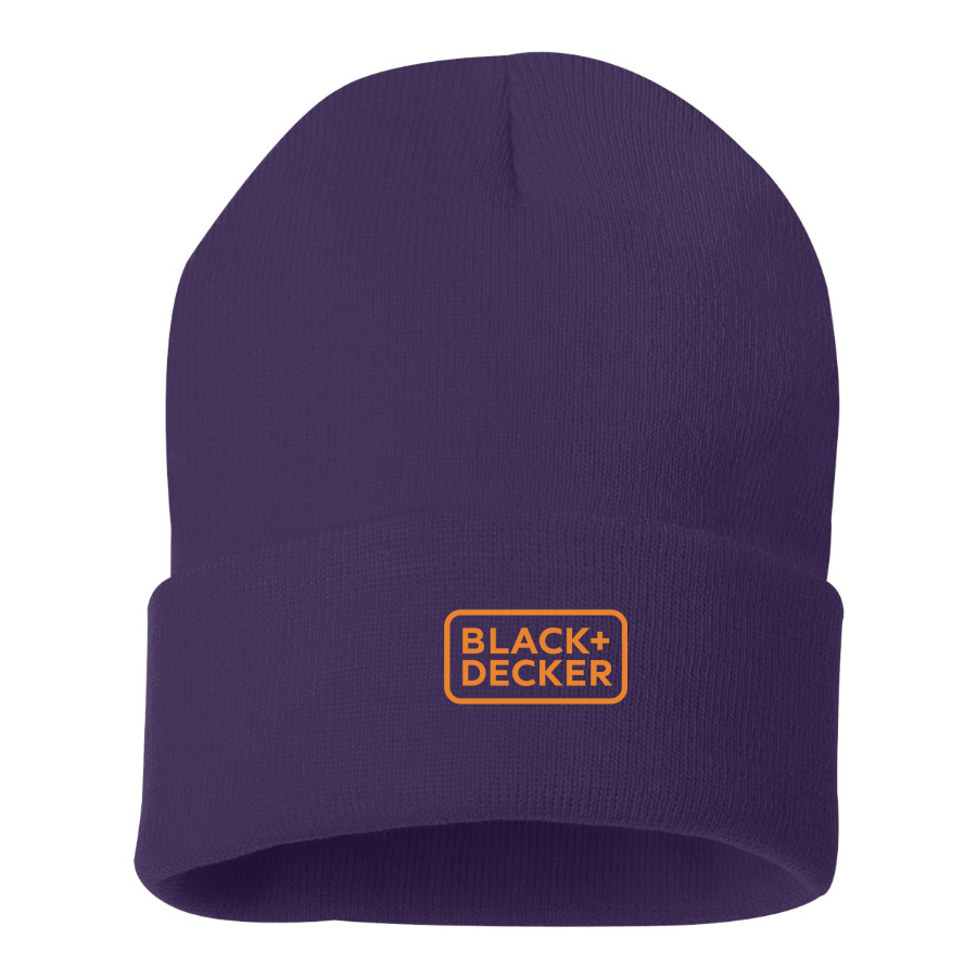 Black Decker Logo Beanie Hat