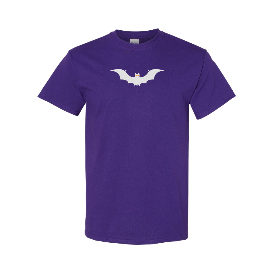 Men's Bat-Emoji Logo Cotton T-Shirt