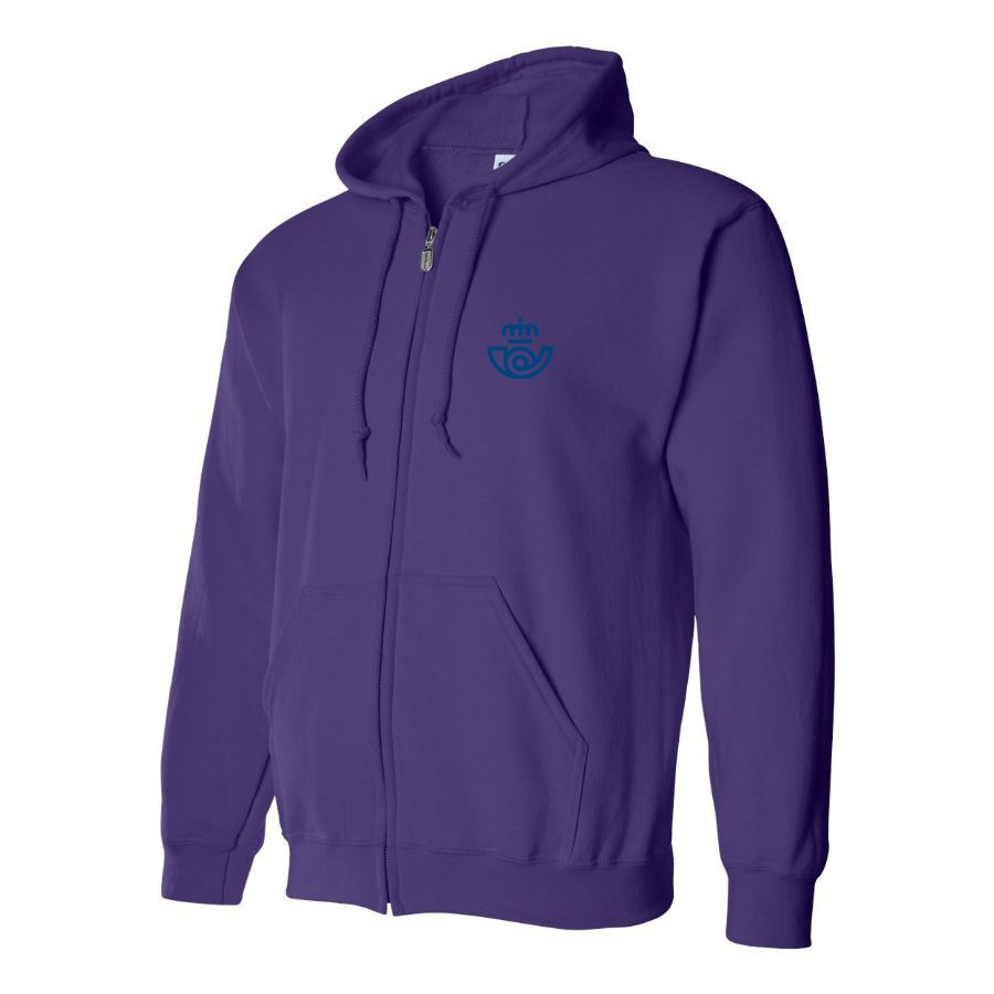 Men's Correos Logo Zipper Hoodie
