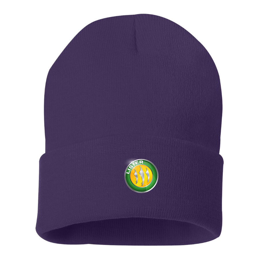 Lister Motor Company Logo Beanie Hat