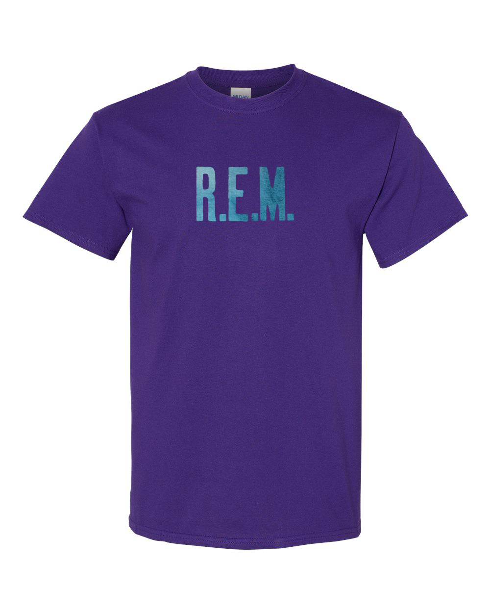 Men's R.E.M. Blue Gildan Heavy Cotton T-Shirt