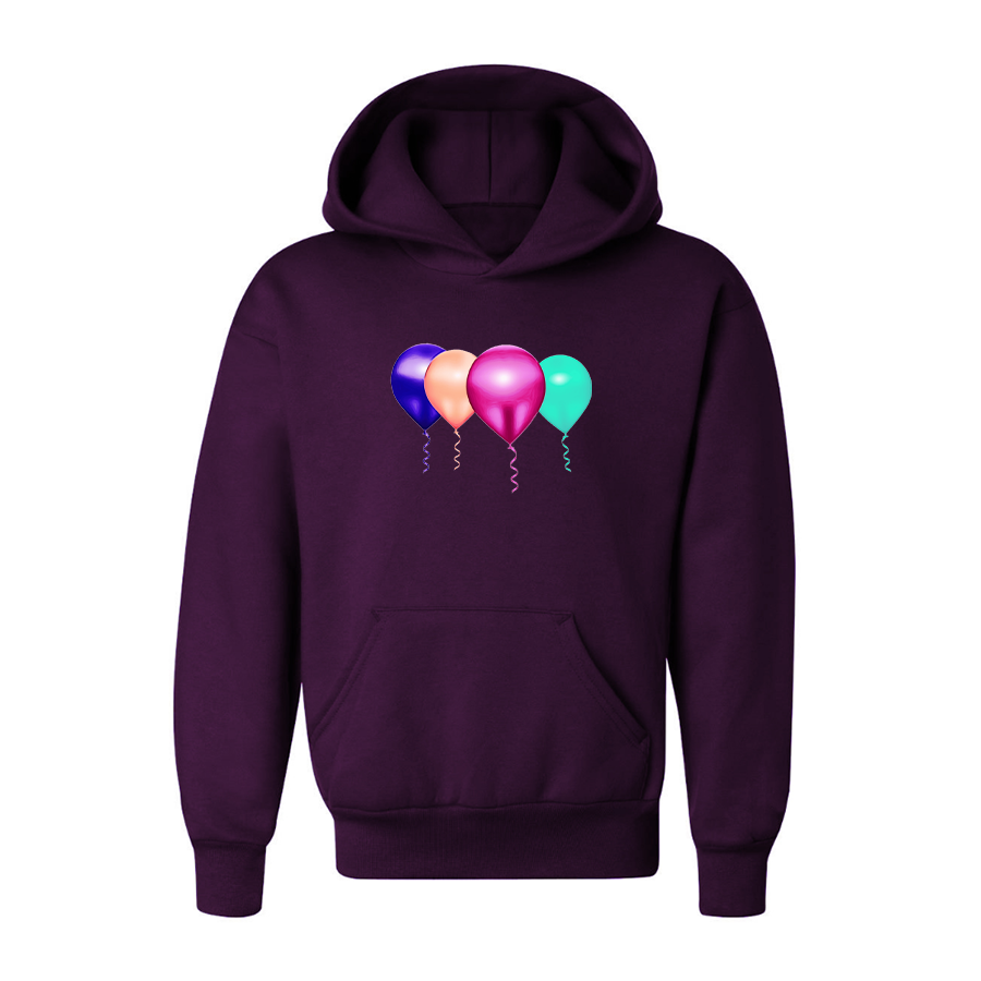 Youth Balloon-Emojis Pullover Hoodie
