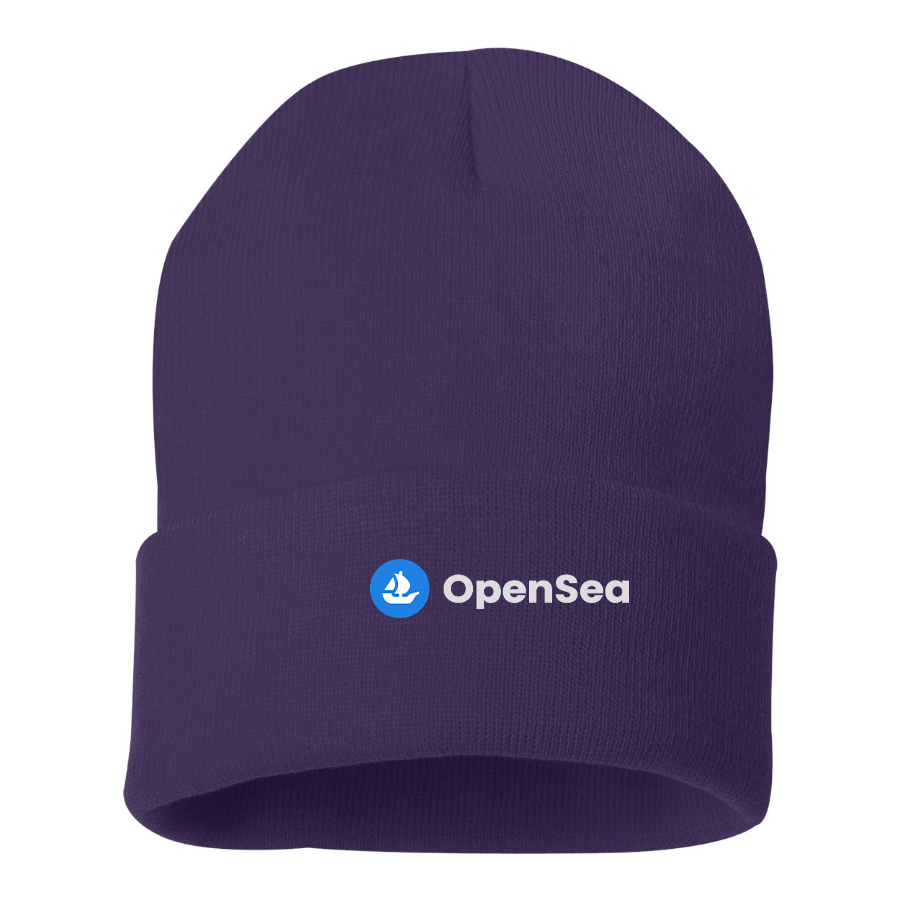 OpenSea Logo Beanie Hat
