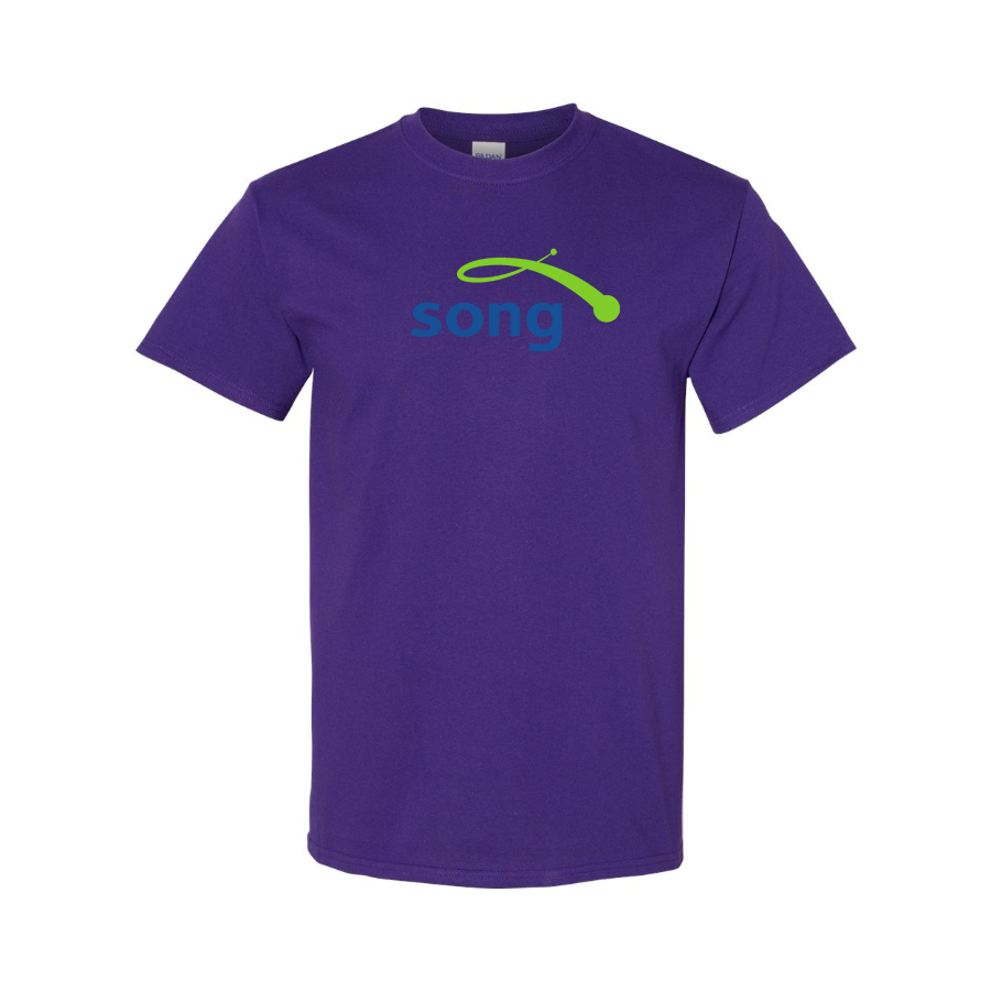Men's Song Logo Cotton T-Shirt