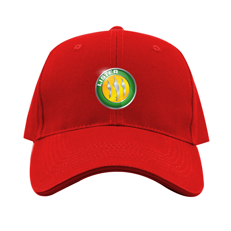 Lister Motor Company Logo Dad Baseball Cap Hat