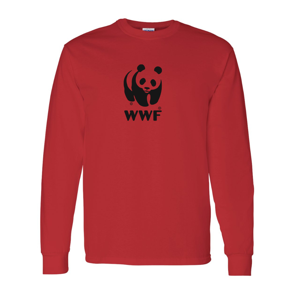 Men's WWF Gildan Heavy Cotton Long Sleeve T-Shirt
