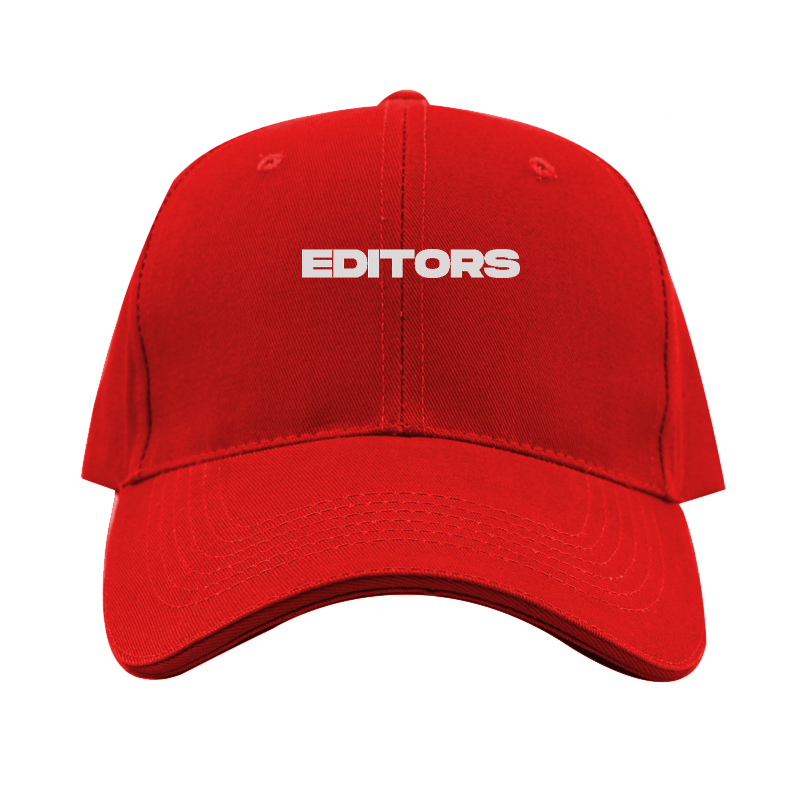 Editors Logo Dad Baseball Cap Hat