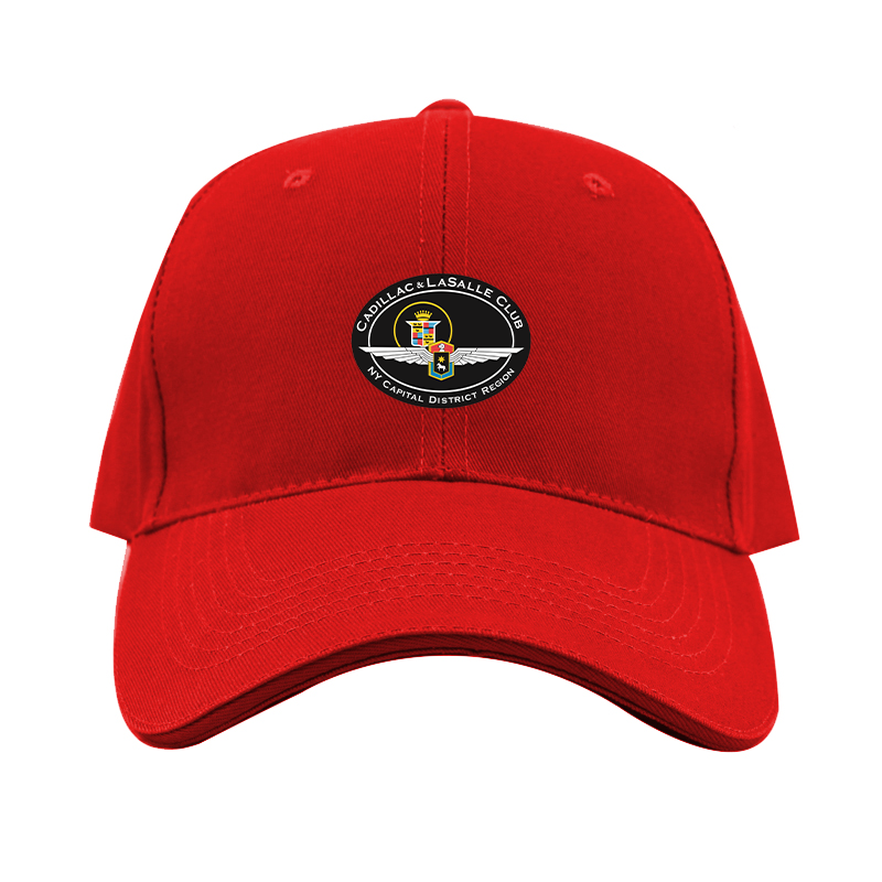 Cadillac and Lasalle Club Logo Dad Baseball Cap Hat