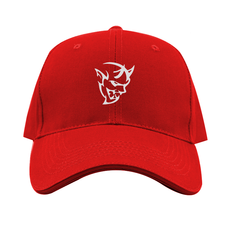 Dodge Demon Logo Dad Baseball Cap Hat